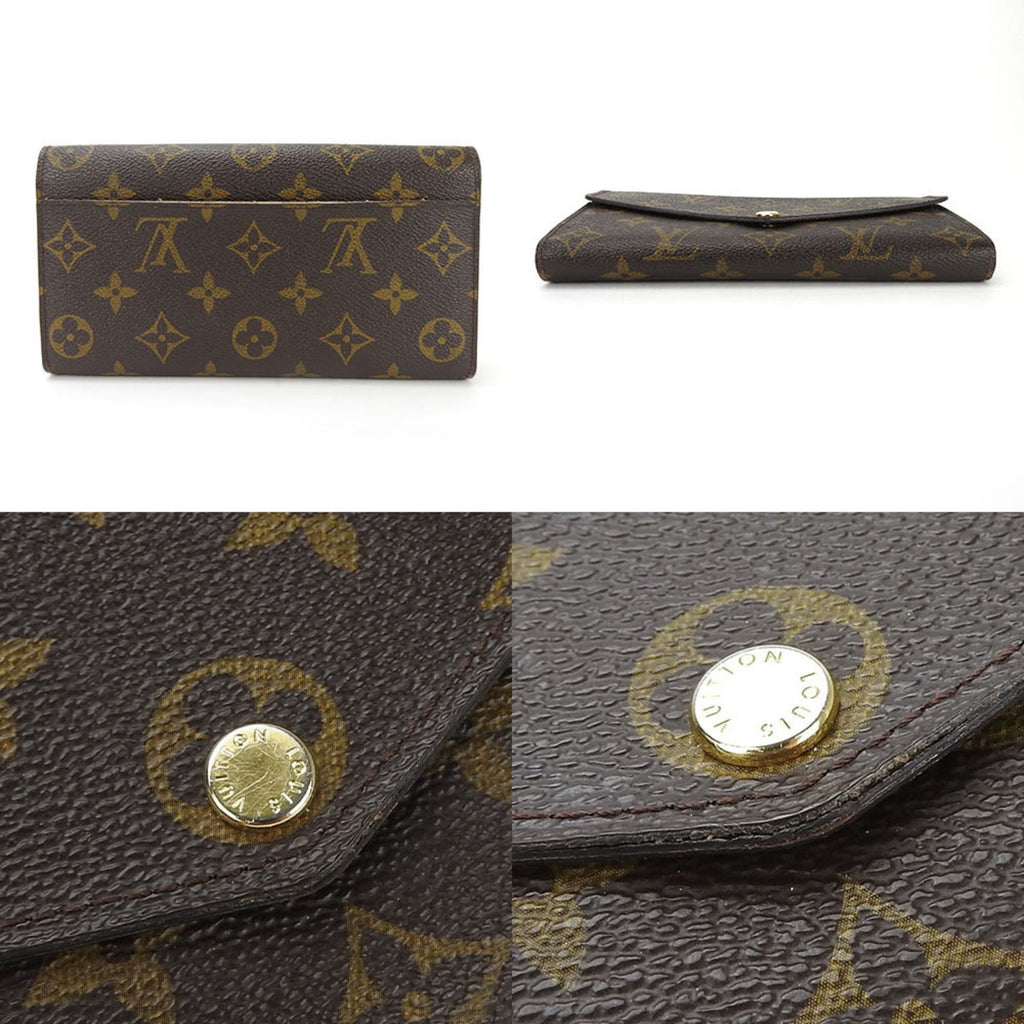 Louis Vuitton Monogram Long Wallet (Bi-Fold) (Pre-Owned)