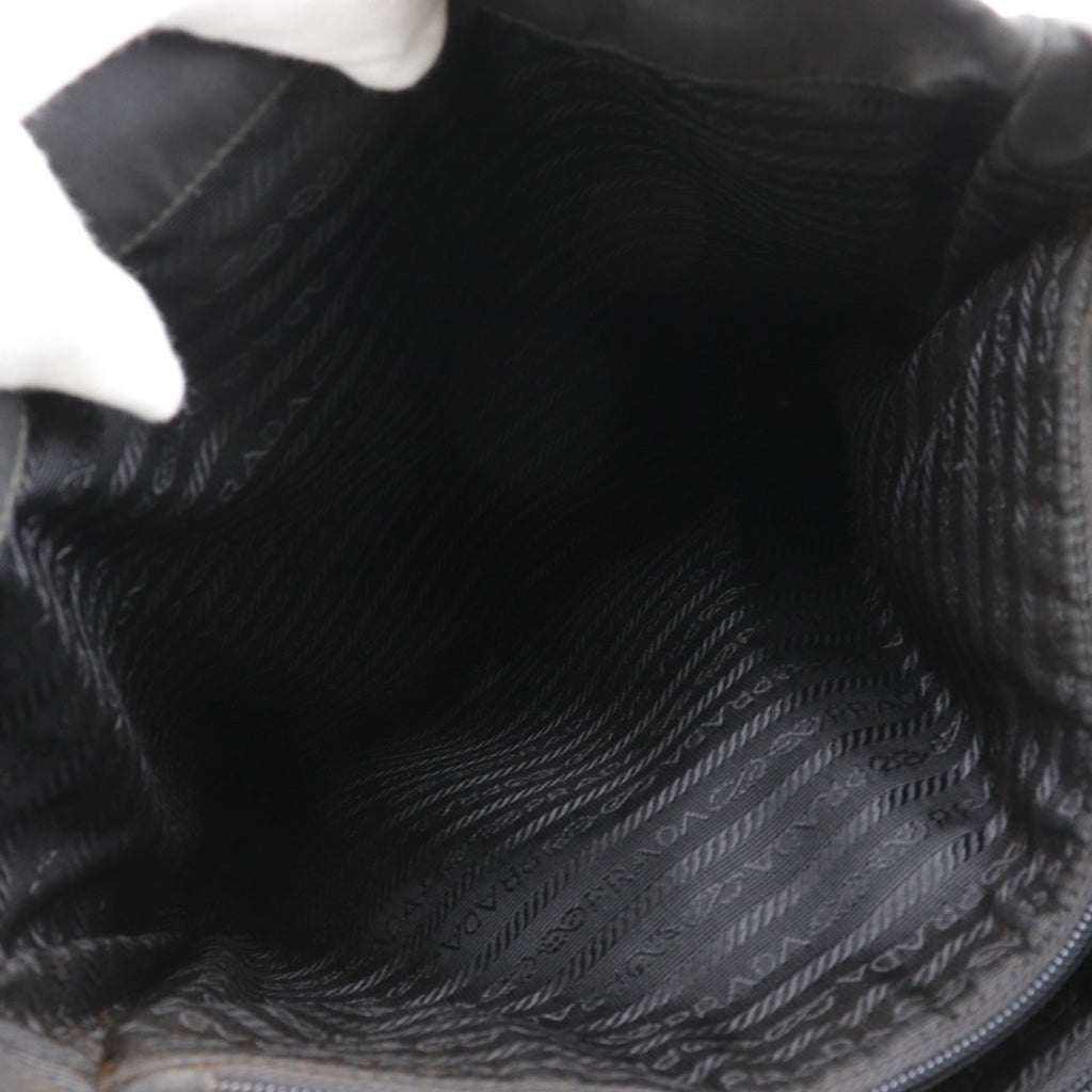 Prada Black Nylon Tote Bag (Pre-Owned)