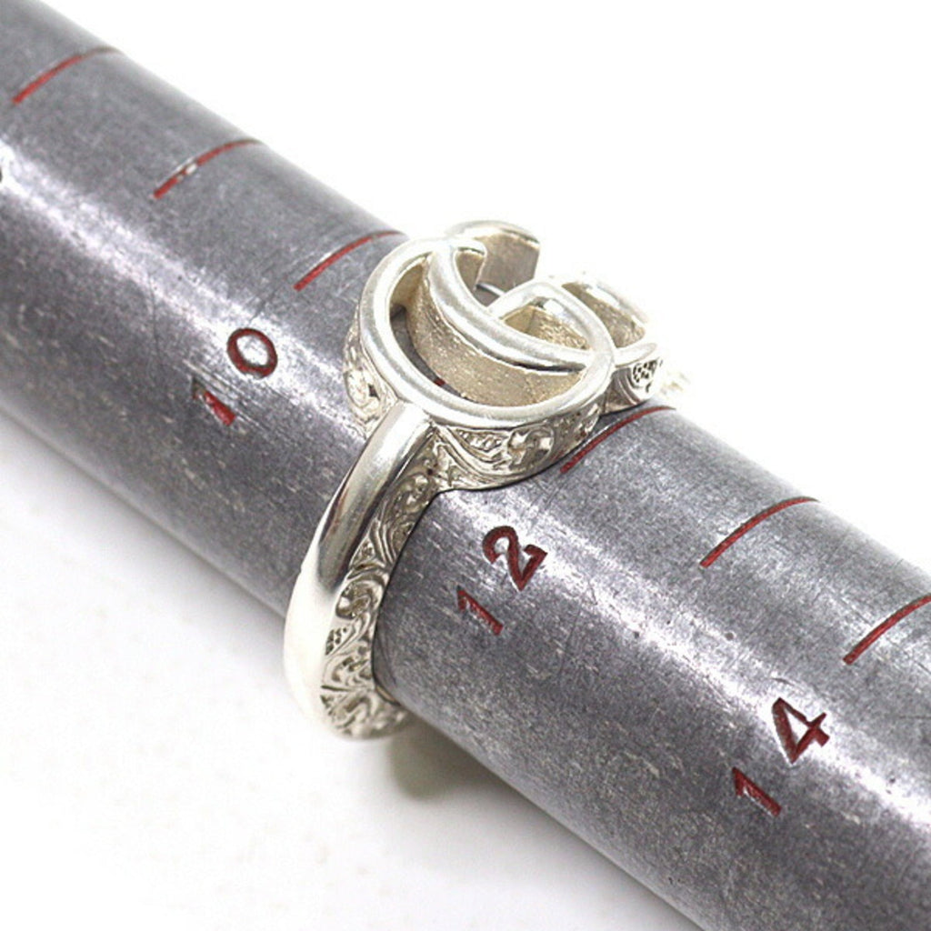 Gucci Silver Sterling Silver 925 Band Ring (Pre-Owned)