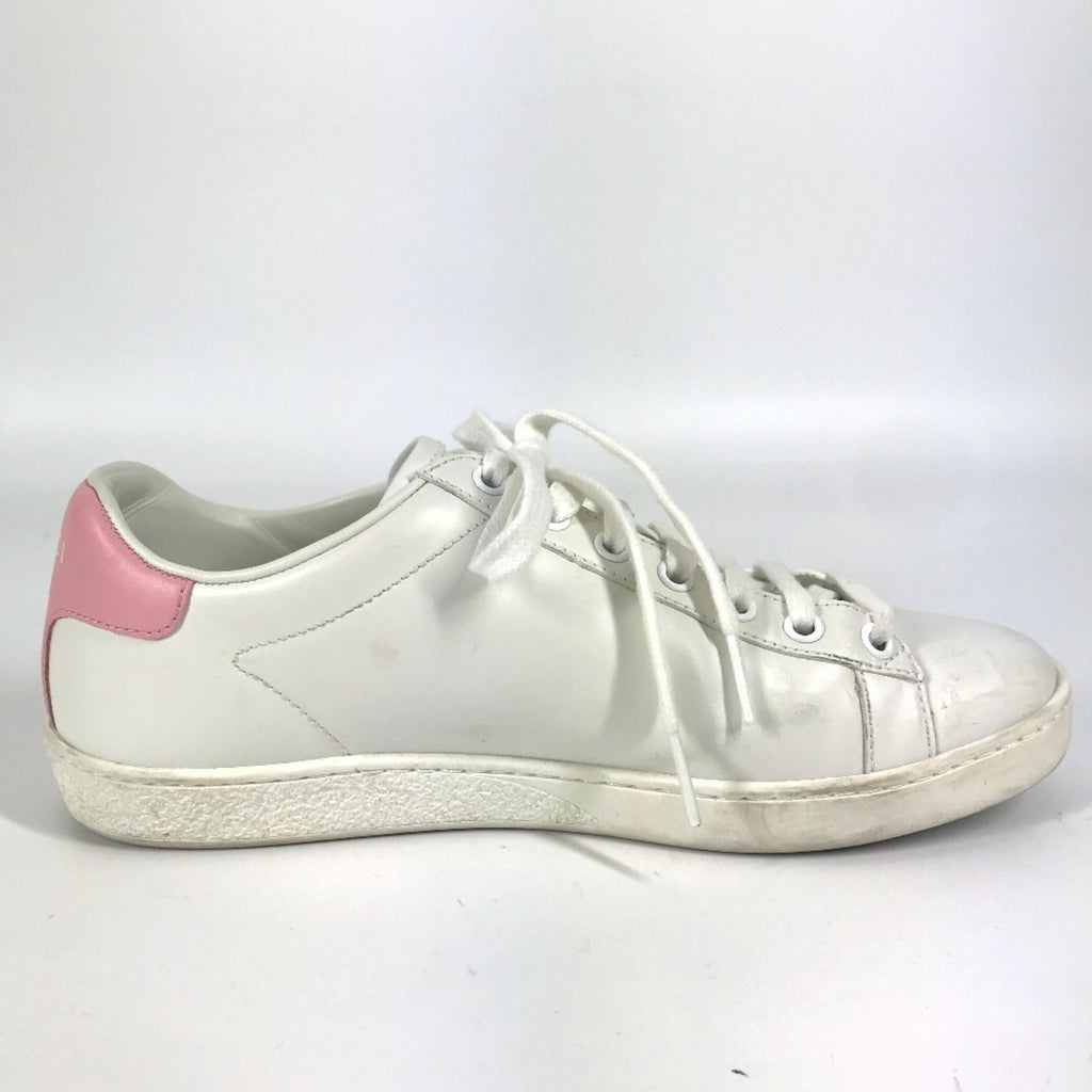 Gucci Pink White Sneakers (Pre-Owned)