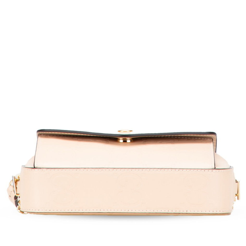 Gucci Beige Leather Shoulder Bag (Pre-Owned)