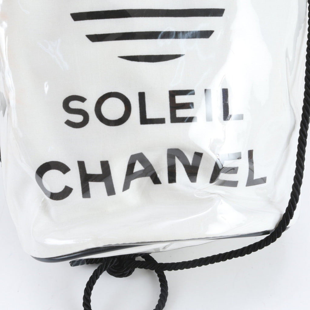 Chanel Black White Handbag Shoulder Bag (Pre-Owned)