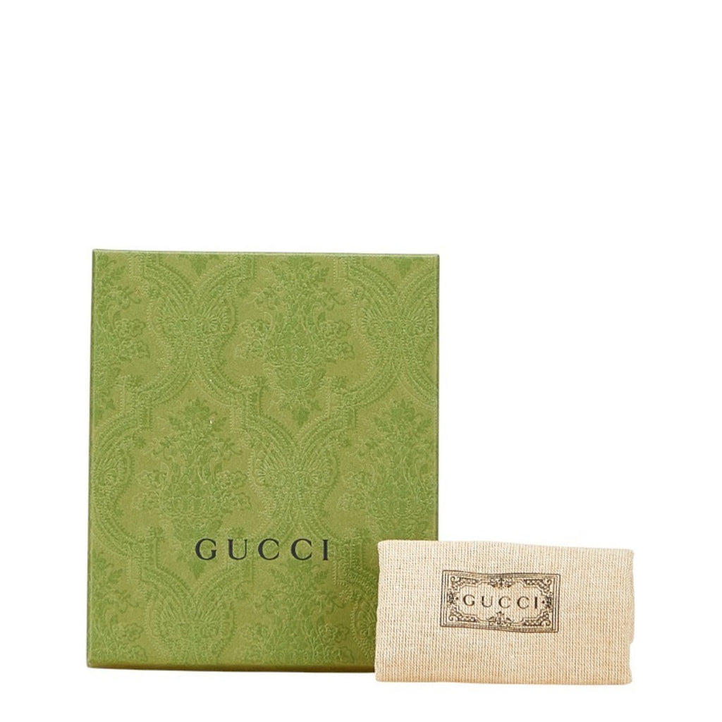 Gucci Gray Leather Wallet (Bi-Fold) (Pre-Owned)