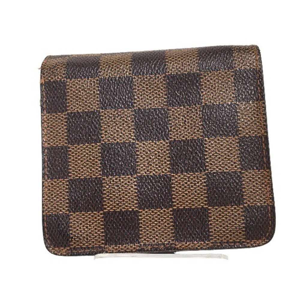 Louis Vuitton Damier Brown Damier Canvas Wallet (Bi-Fold) (Pre-Owned)