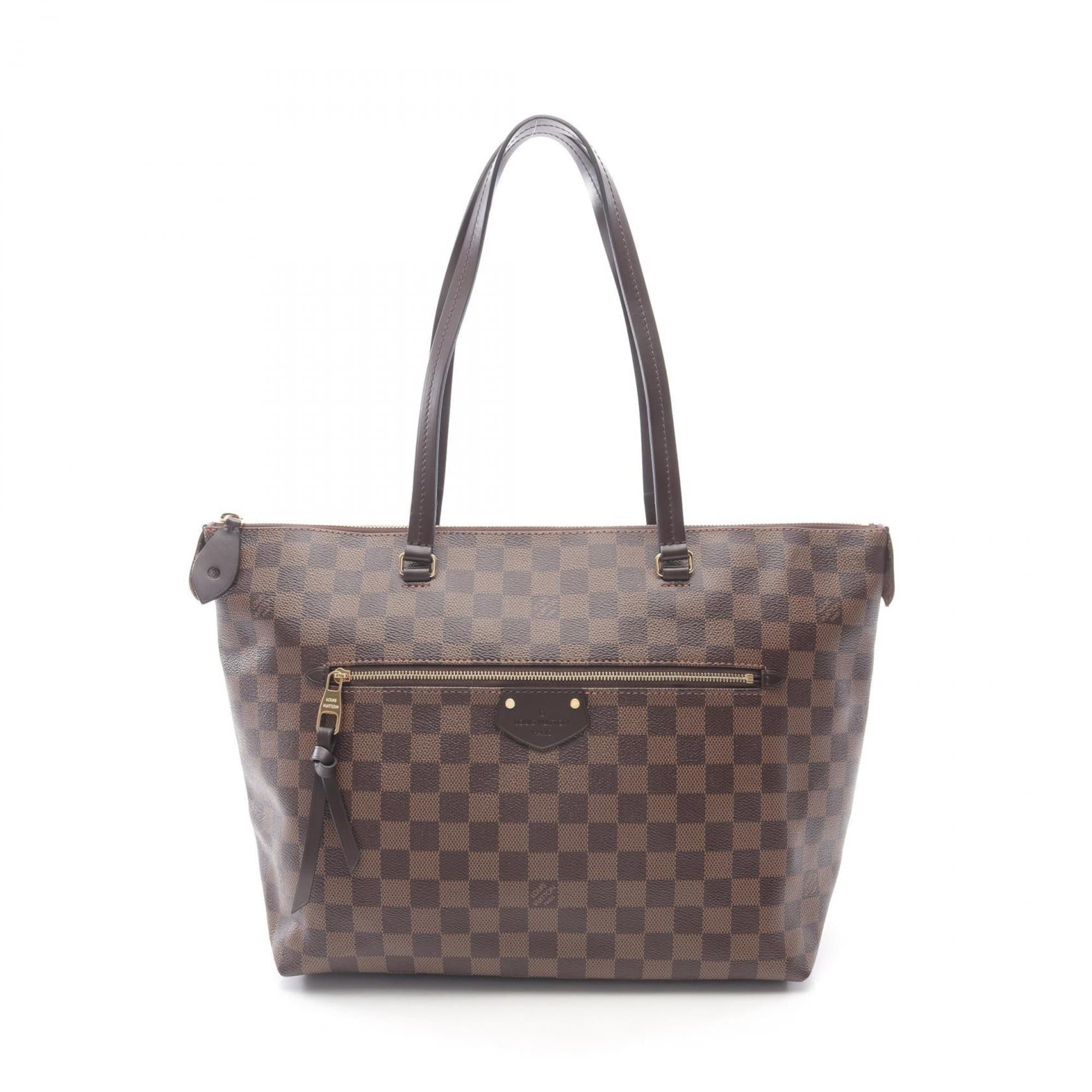 Louis Vuitton Brown Coated Canvas Pvc Leather Tote Bag (Pre-Owned)