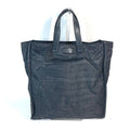 Fendi Black Nylon Leather Shoulder Bag Tote Bag (Pre-Owned)