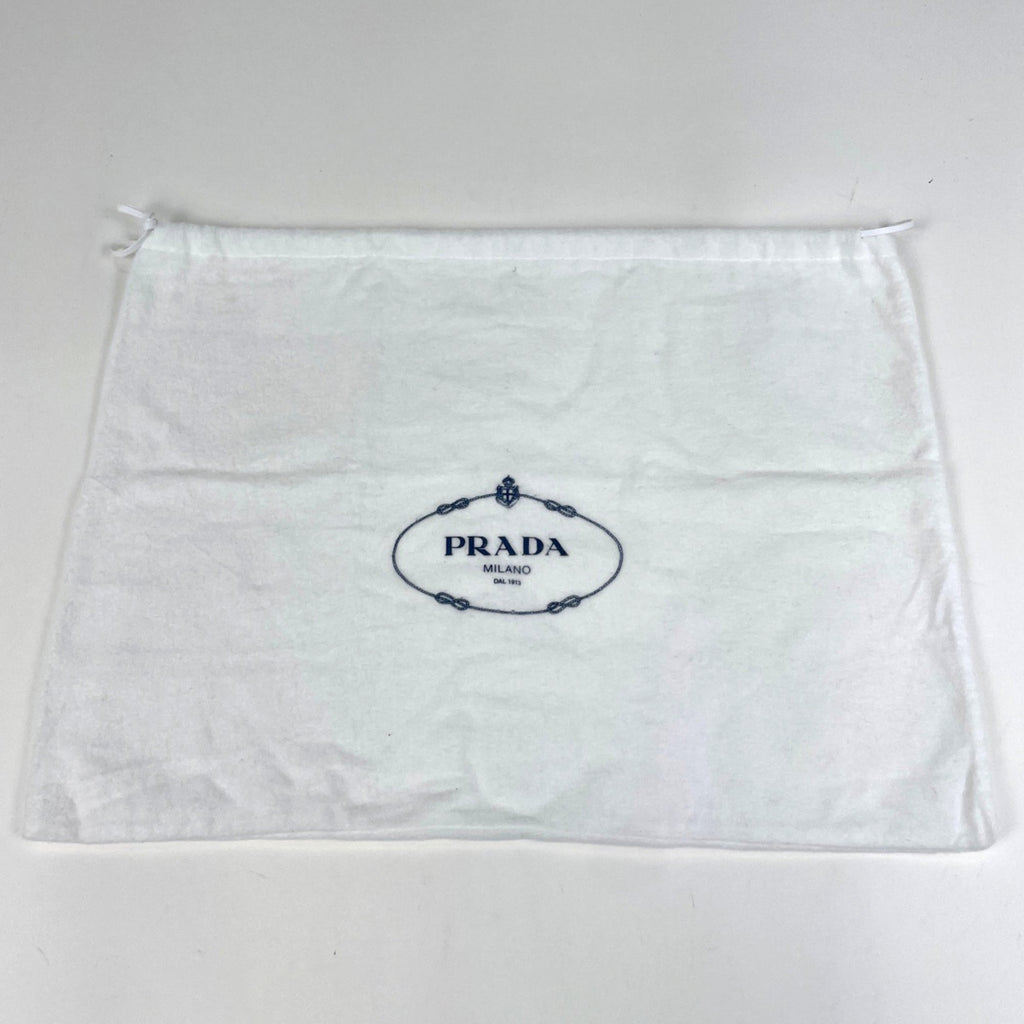 Prada White Leather Shoulder Bag (Pre-Owned)