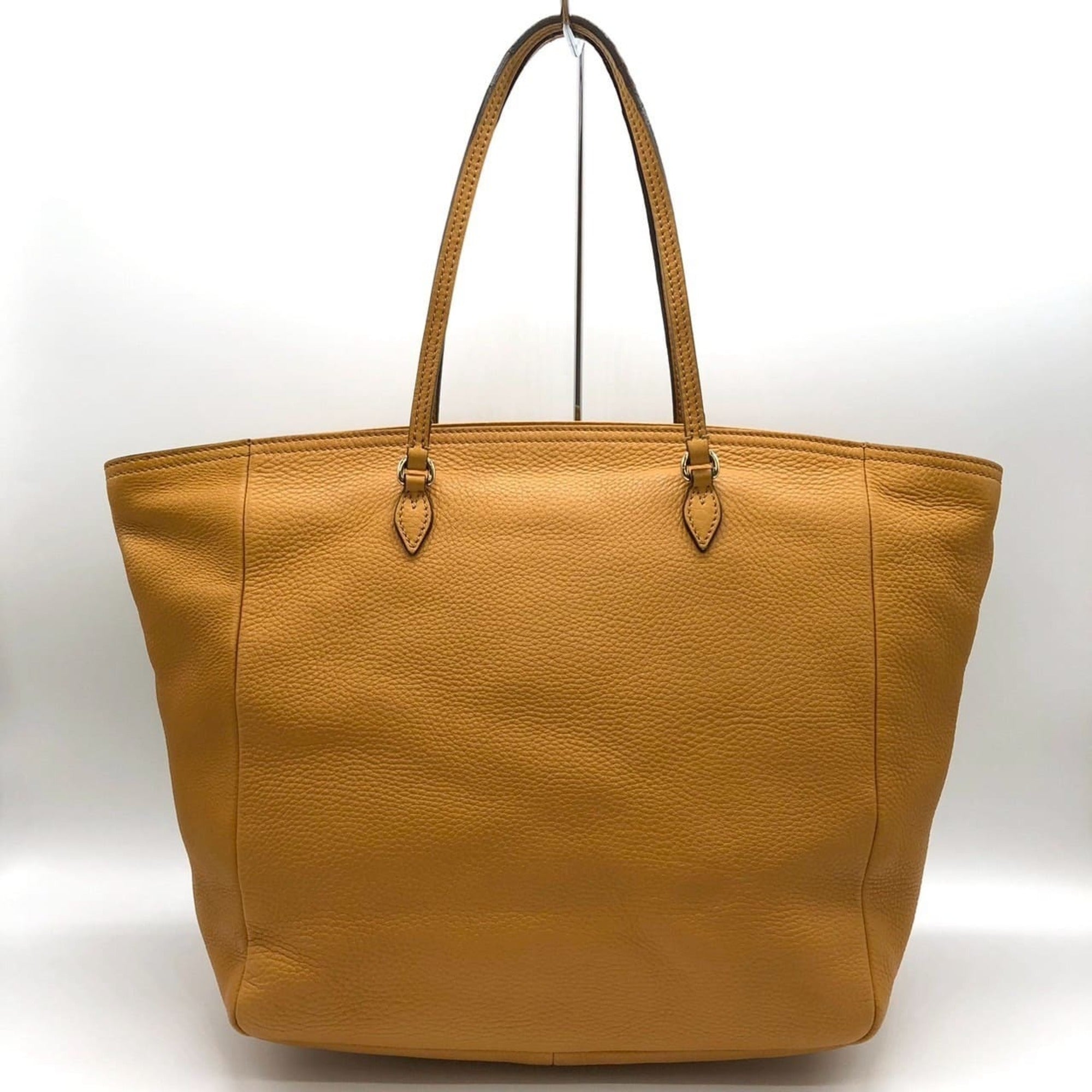 Gucci Yellow Leather Tote Bag (Pre-Owned)