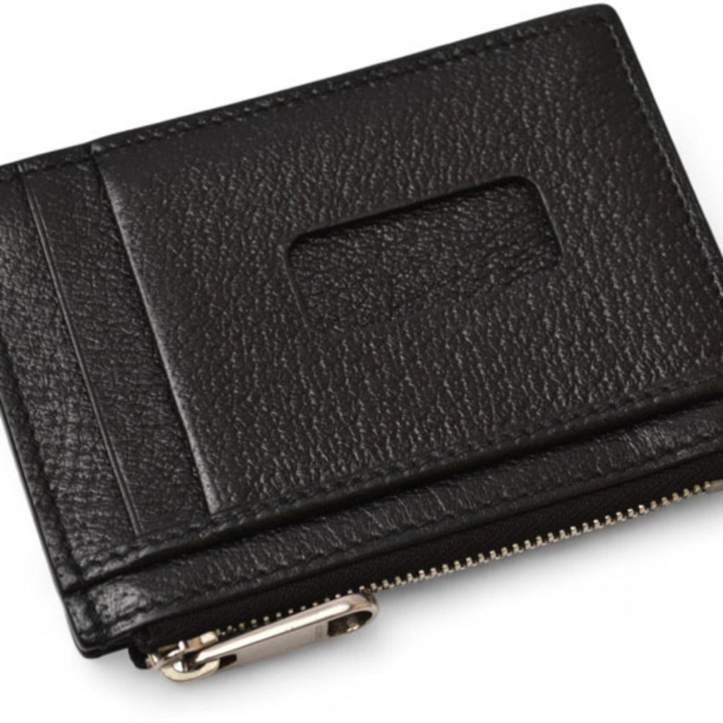 Gucci Black Yellow Leather Coin Purse/Coin Case (Pre-Owned)