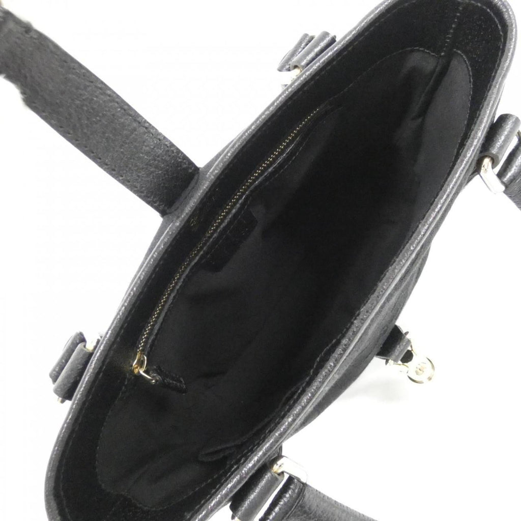 Gucci Black Canvas Handbag (Pre-Owned)