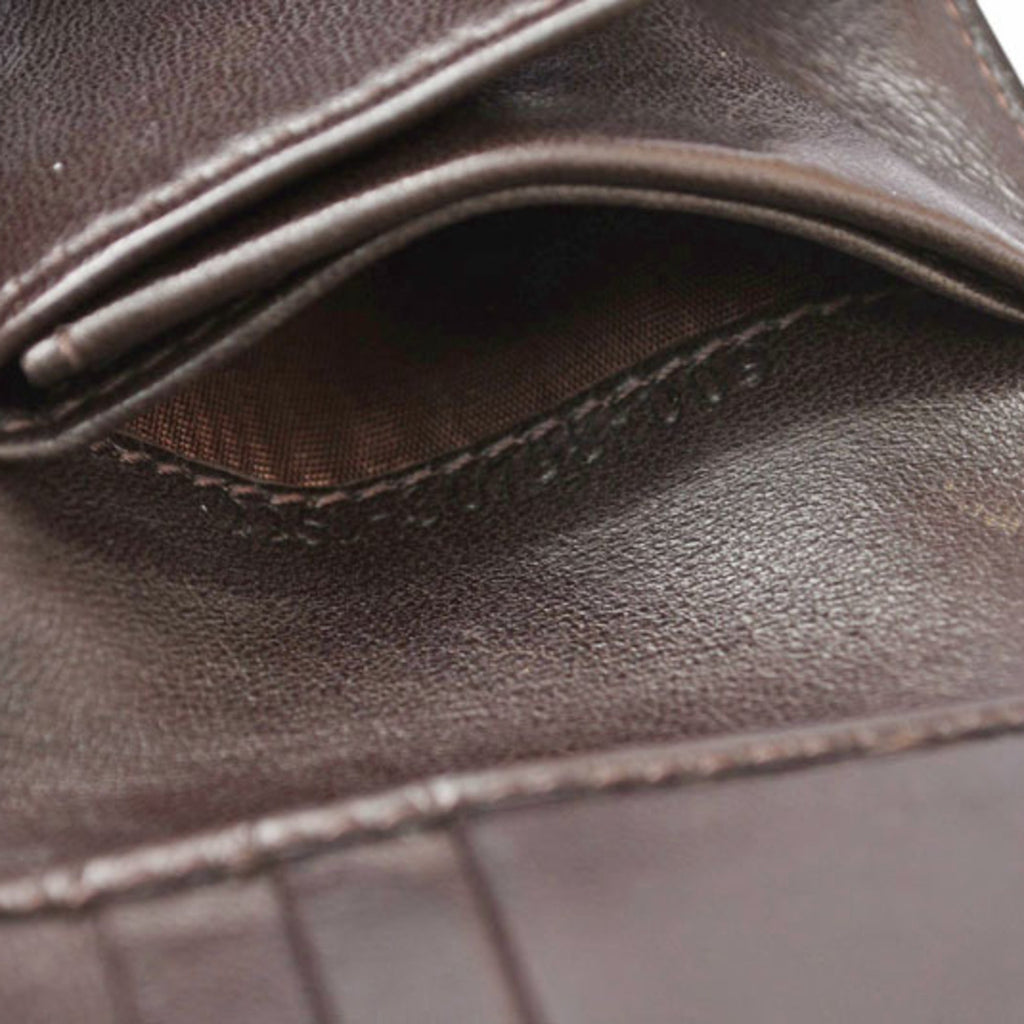 Fendi Brown Canvas Wallet (Bi-Fold) (Pre-Owned)