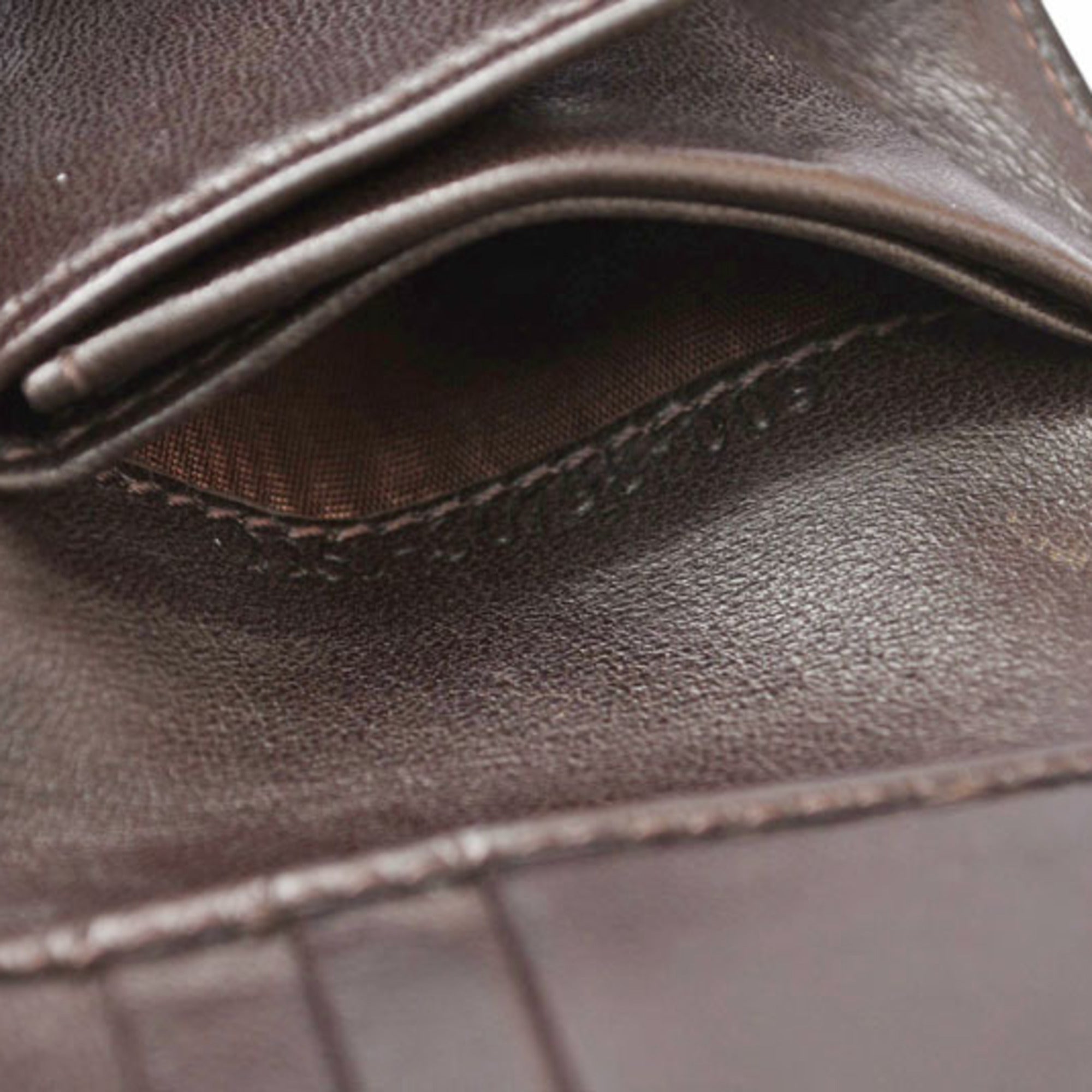 Fendi Brown Canvas Wallet (Bi-Fold) (Pre-Owned)