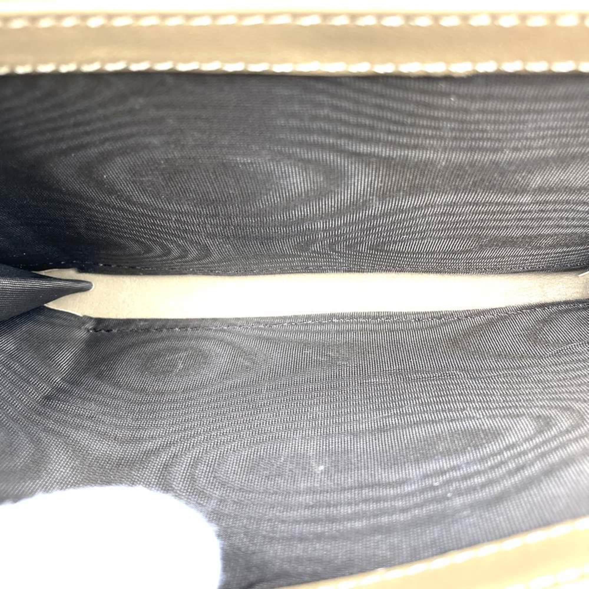 Gucci Beige Suede Shoulder Bag (Pre-Owned)