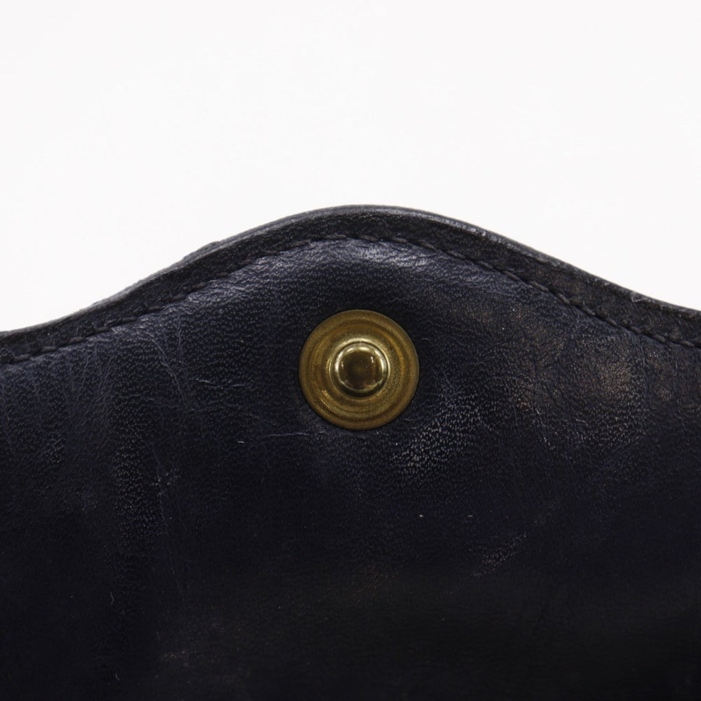 Gucci Navy Gg Supreme Pouch (Pre-Owned)