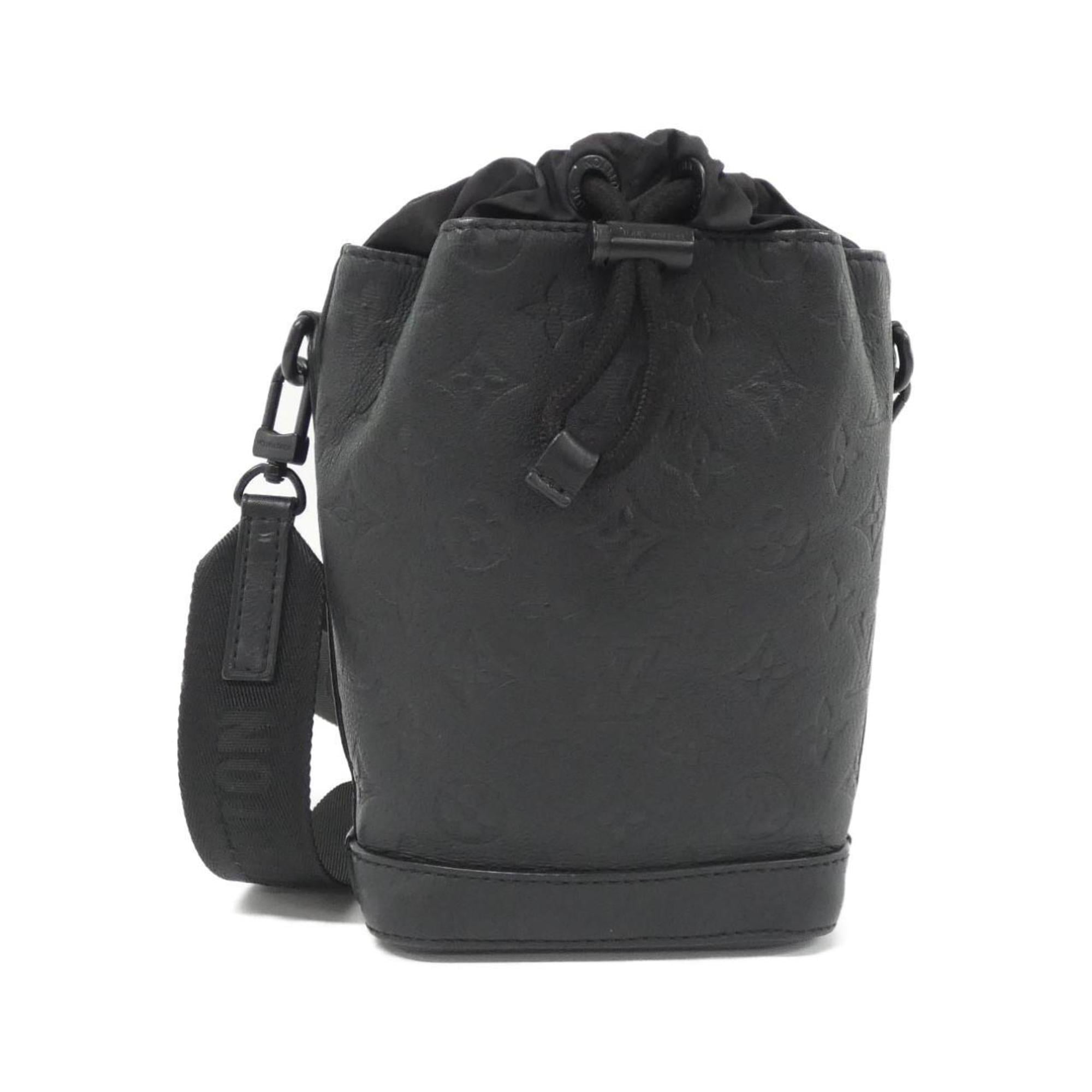 Louis Vuitton Black Monogram Shadow Shoulder Bag (Pre-Owned)