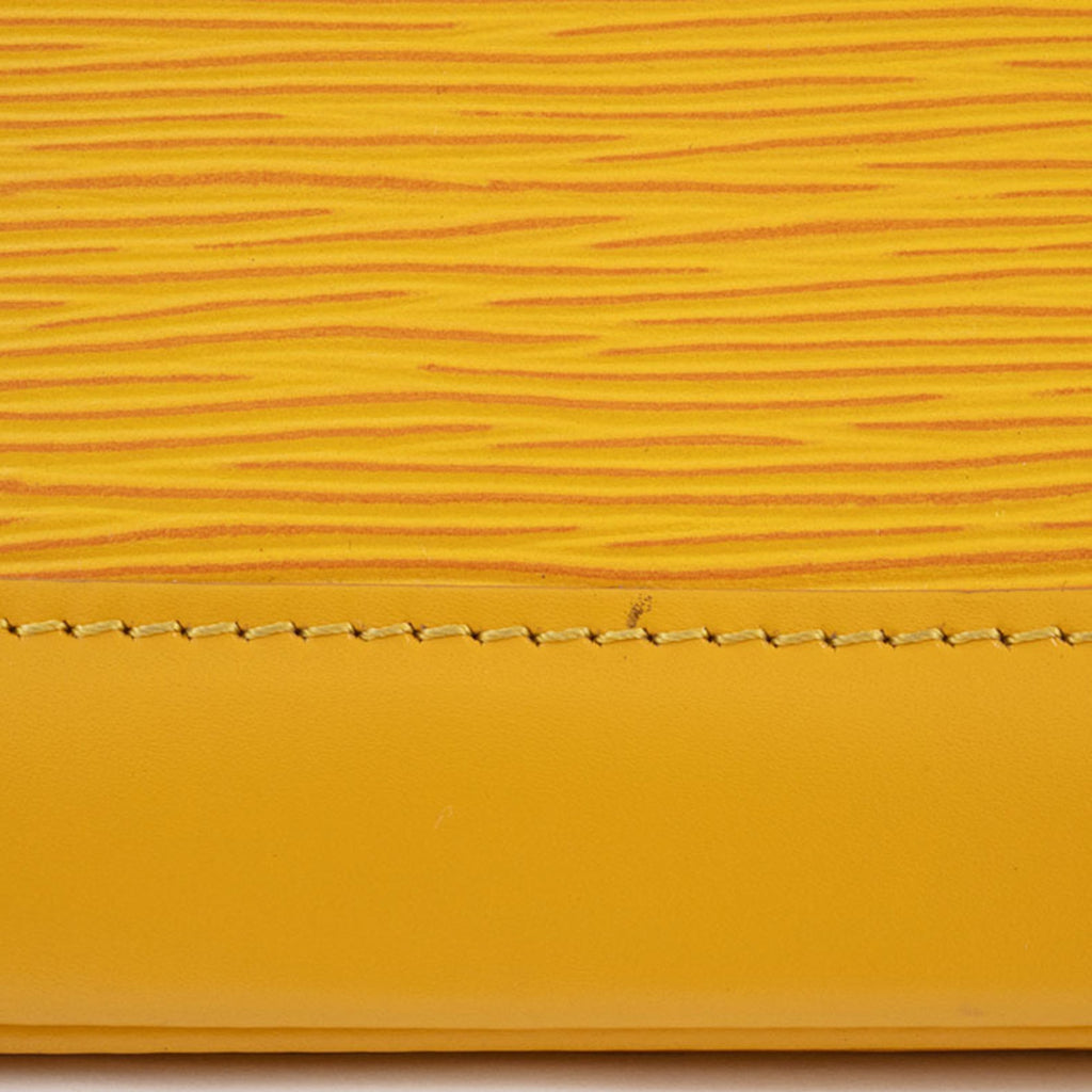 Louis Vuitton Yellow Epi Leather Handbag (Pre-Owned)