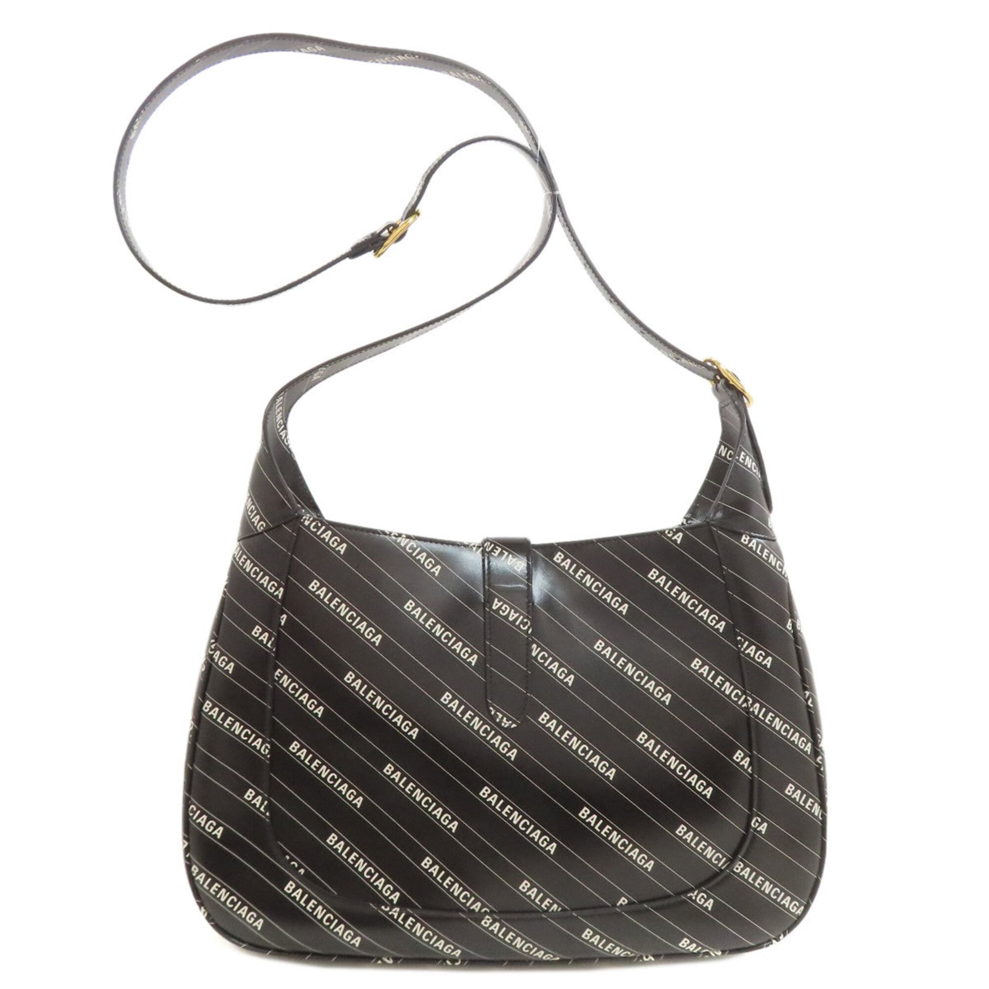 Gucci Black Leather Shoulder Bag (Pre-Owned)