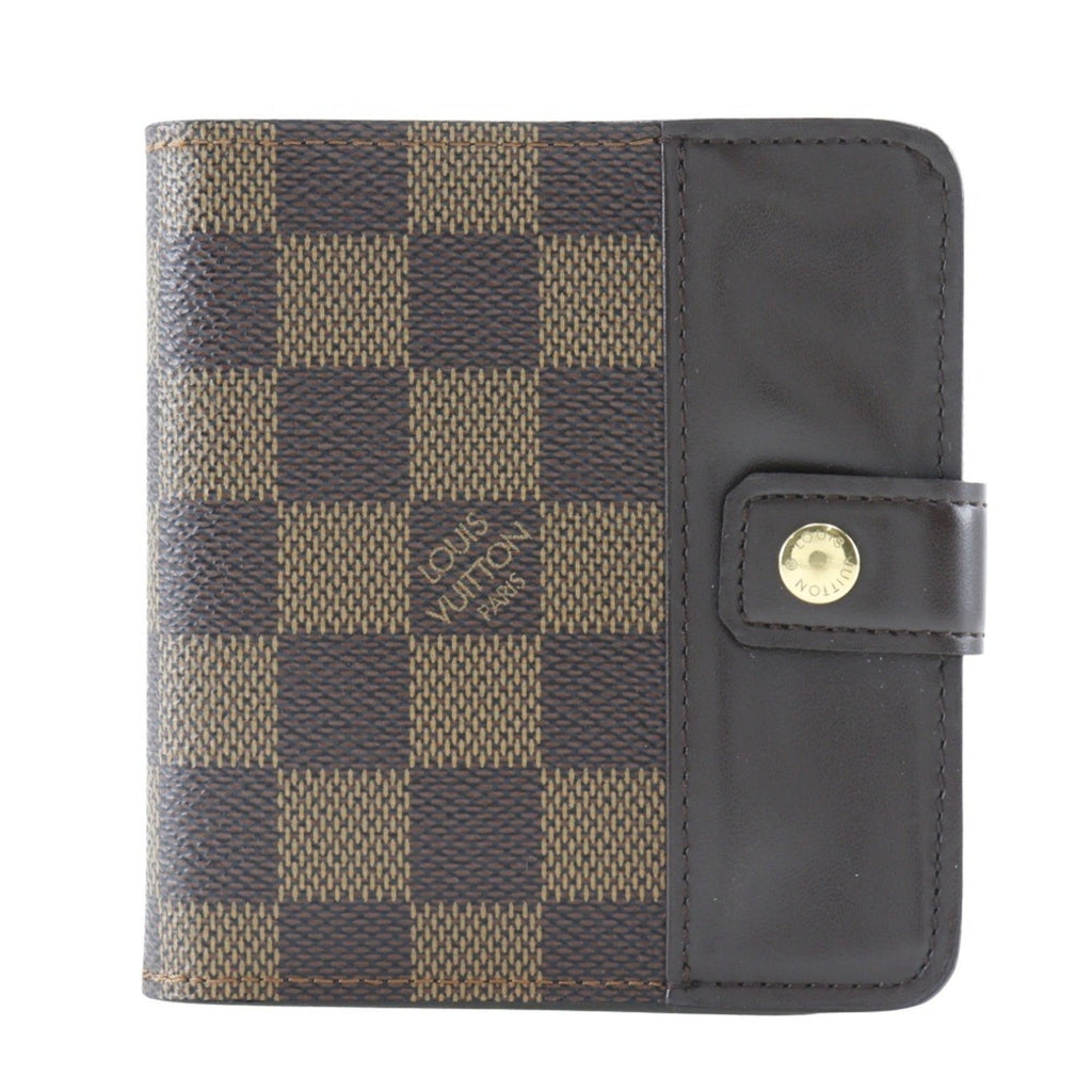 Louis Vuitton Brown Damier Canvas Wallet (Bi-Fold) (Pre-Owned)