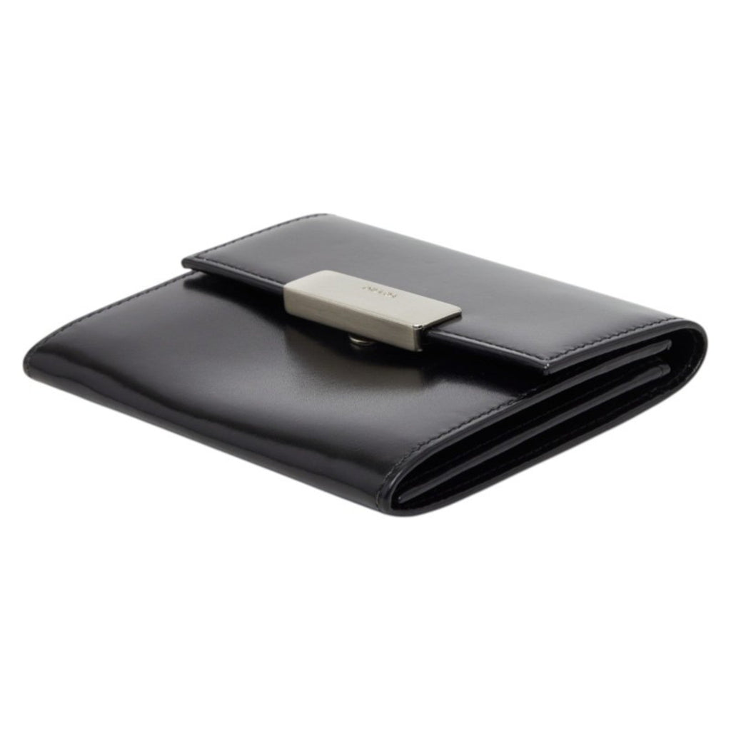 Prada Black Leather Coin Purse/Coin Case (Pre-Owned)