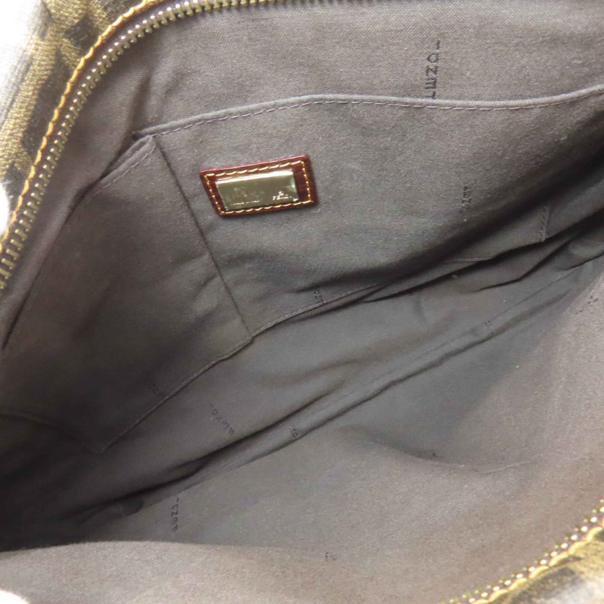 Fendi Brown Pvc Shoulder Bag (Pre-Owned)