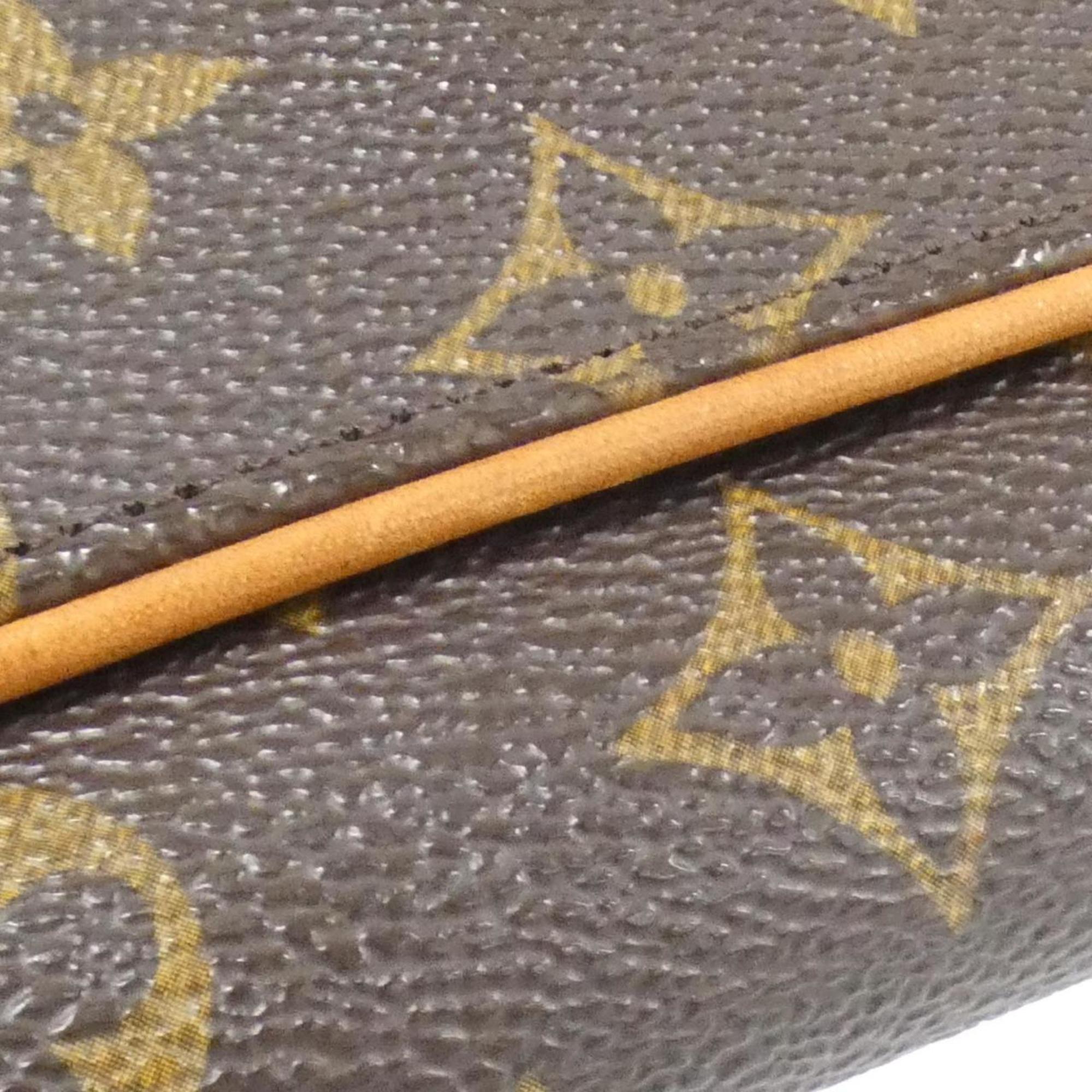 Louis Vuitton Monogram Brown Monogram Monogram Pochette Shoulder Bag (Pre-Owned)
