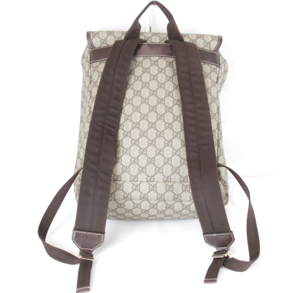 Gucci Gg Plus Beige Gg Plus Backpack (Pre-Owned)