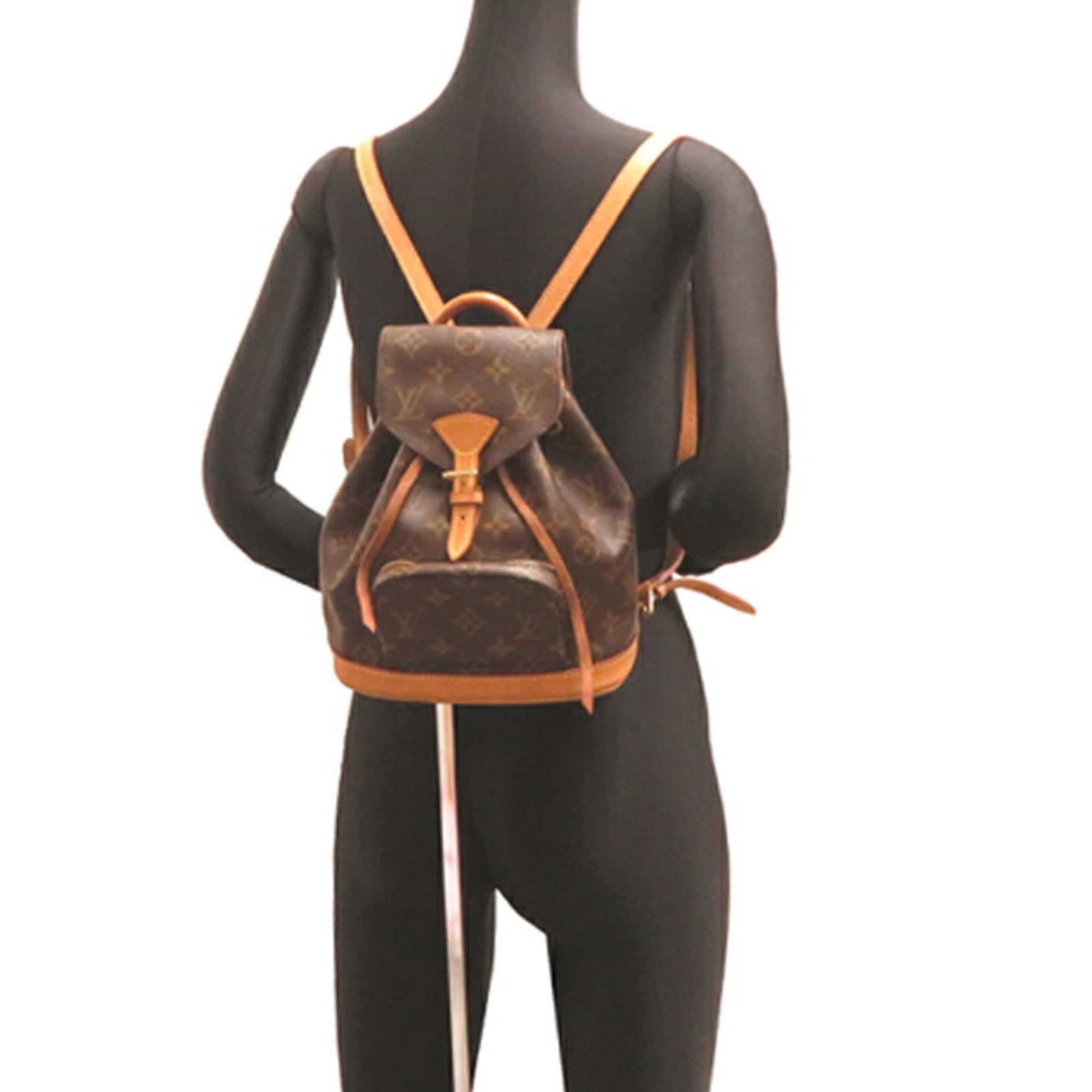 Louis Vuitton Monogram Brown Galle Monogram Monogram Backpack (Pre-Owned)