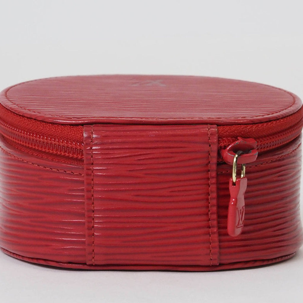 Louis Vuitton Castilian Red Epi Leather Pouch (Pre-Owned)
