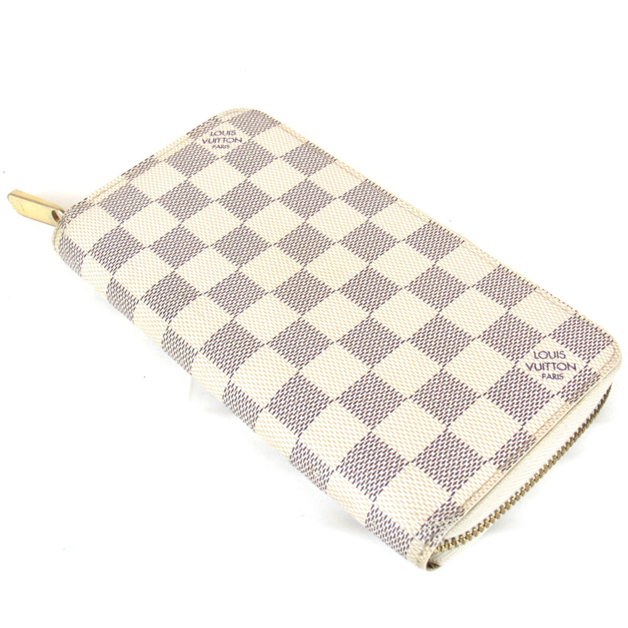 Louis Vuitton Damier Azur Damier Azur Damier Azur Long Wallet (Bi-Fold) (Pre-Owned)