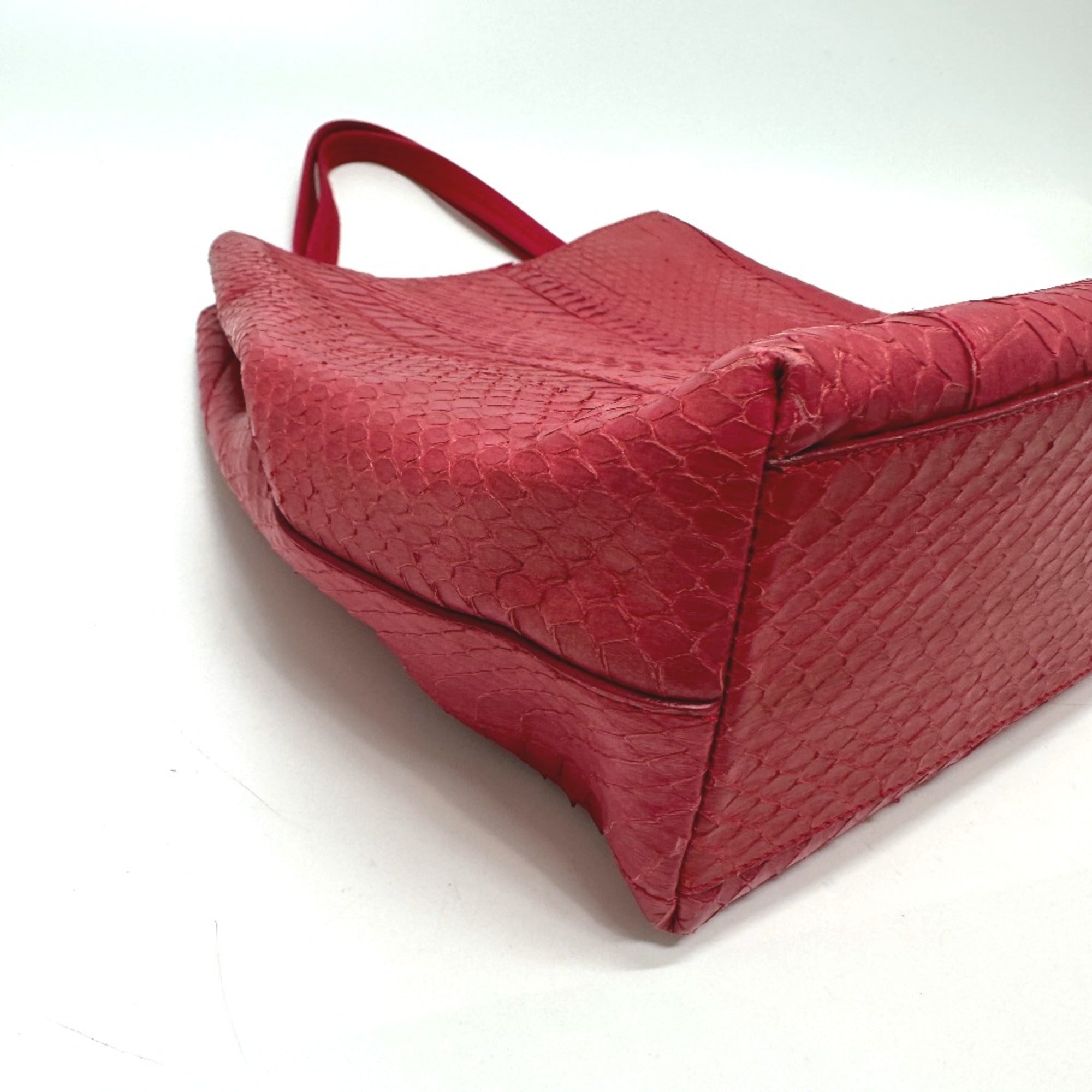 Prada Pink Leather Tote Bag (Pre-Owned)