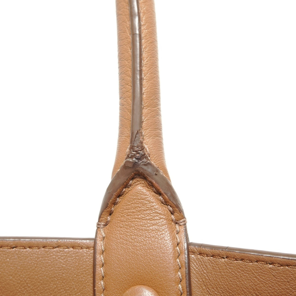 Prada Brown Leather Handbag (Pre-Owned)