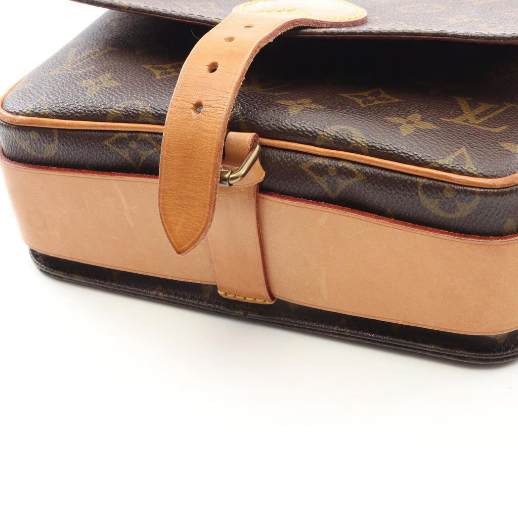 Louis Vuitton Brown Coated Canvas Pvc Monogram Leather Shoulder Bag (Pre-Owned)