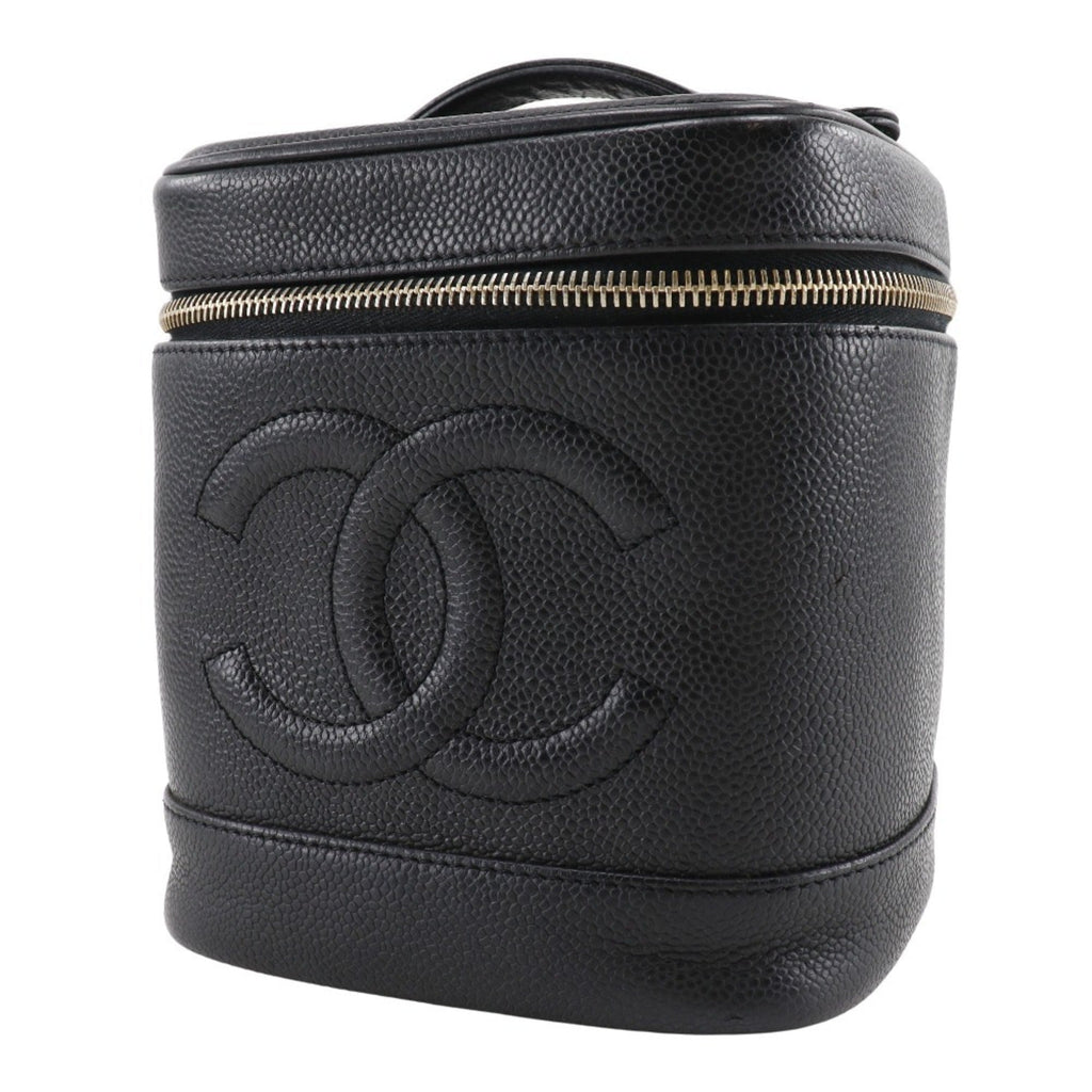Chanel Caviar Leather Handbag (Pre-Owned)
