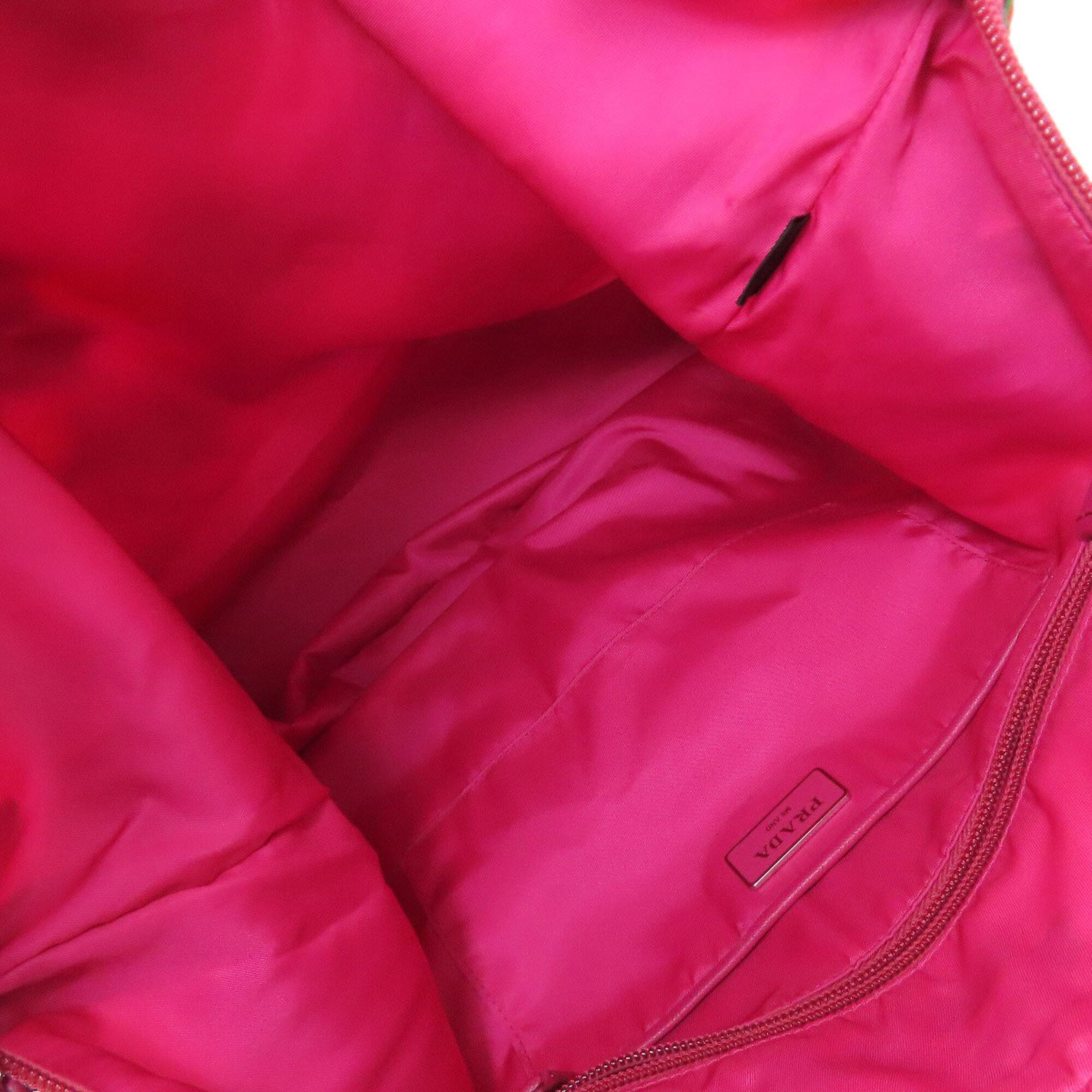 Prada Pink Nylon Tote Bag (Pre-Owned)