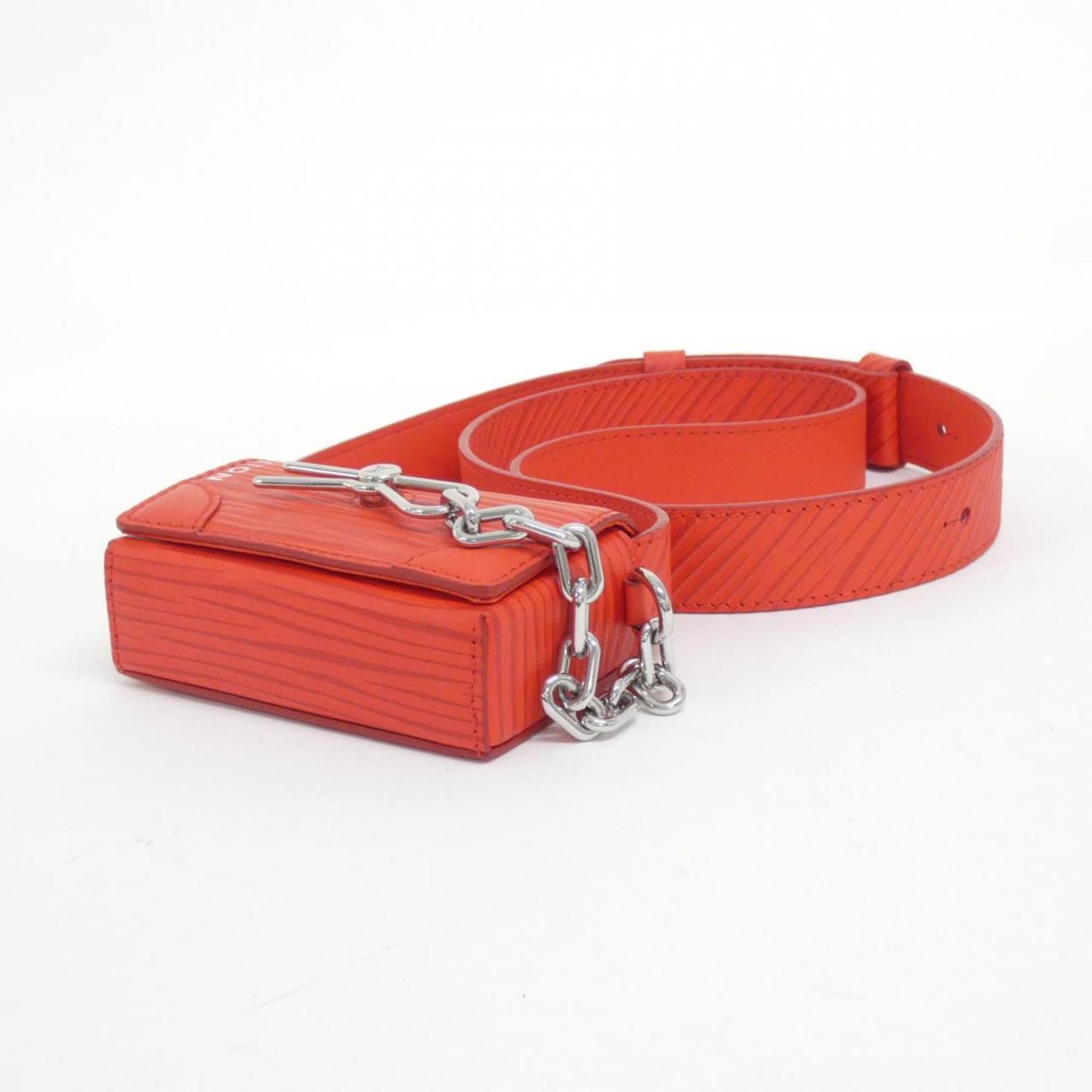 Louis Vuitton Epi Rouge Leather Shoulder Bag (Pre-Owned)