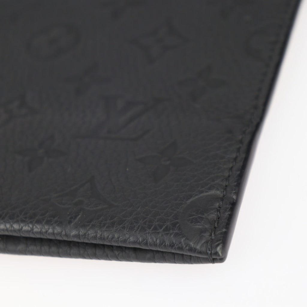 Louis Vuitton Black Brown Monogram Monogram Monogram Empreinte Clutch Bag Pouch Shoulder Bag (Pre-Owned)