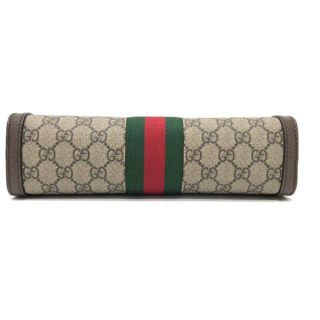 Gucci Brown Gg Supreme Shoulder Bag (Pre-Owned)