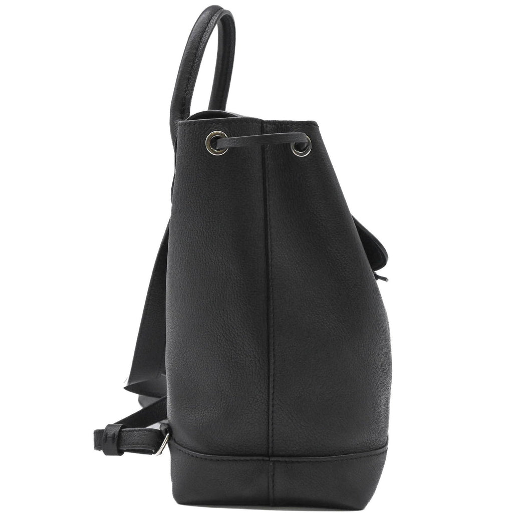 Louis Vuitton Black Leather Backpack (Pre-Owned)
