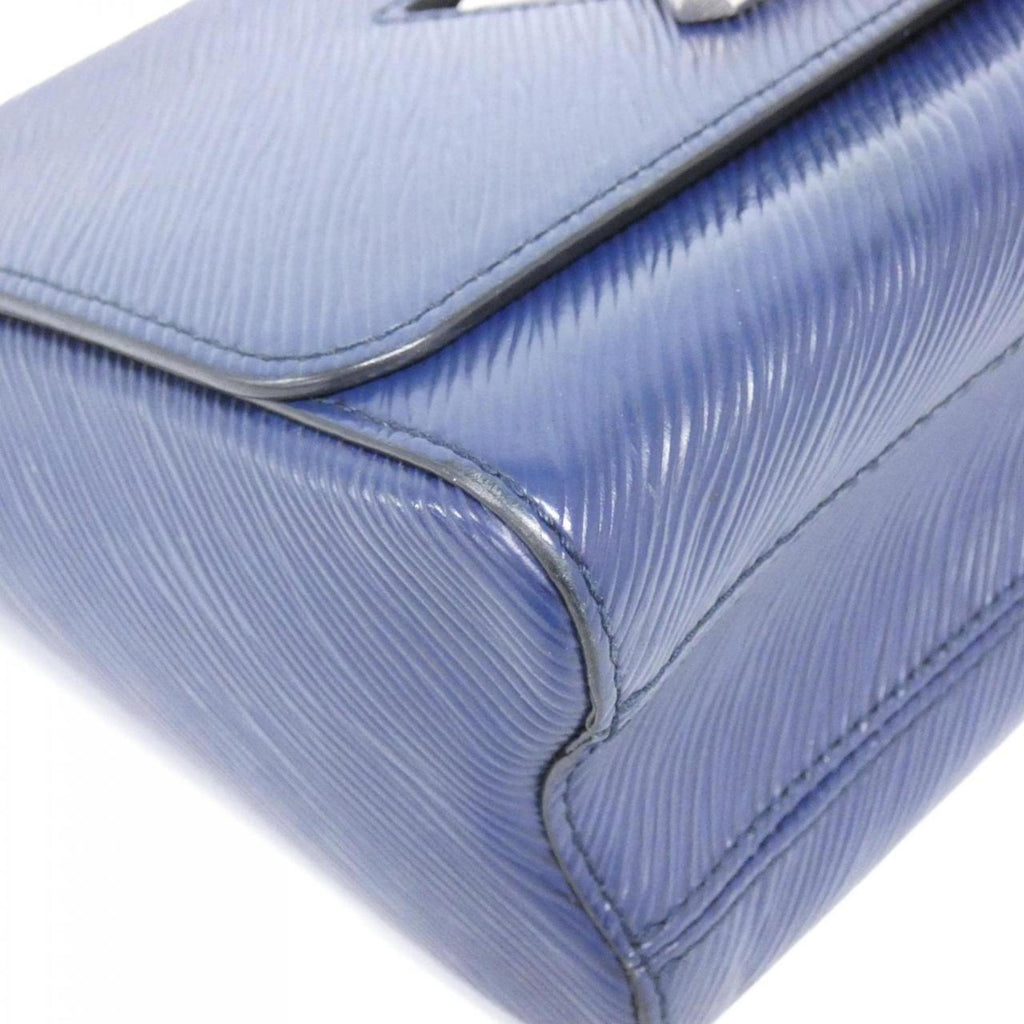 Louis Vuitton Indigo Leather Shoulder Bag (Pre-Owned)