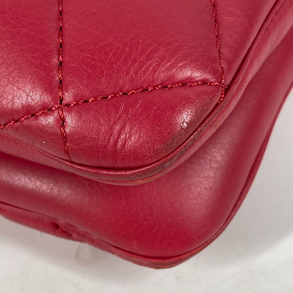 Chanel Pink Leather Tote Bag (Pre-Owned)