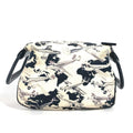 Chanel Black White Canvas Handbag (Pre-Owned)
