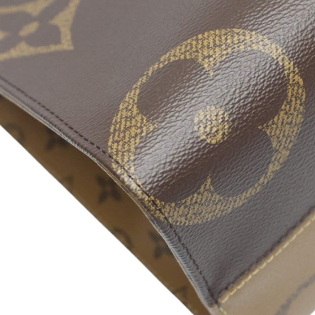 Louis Vuitton Monogram Brown Monogram Tote Bag (Pre-Owned)