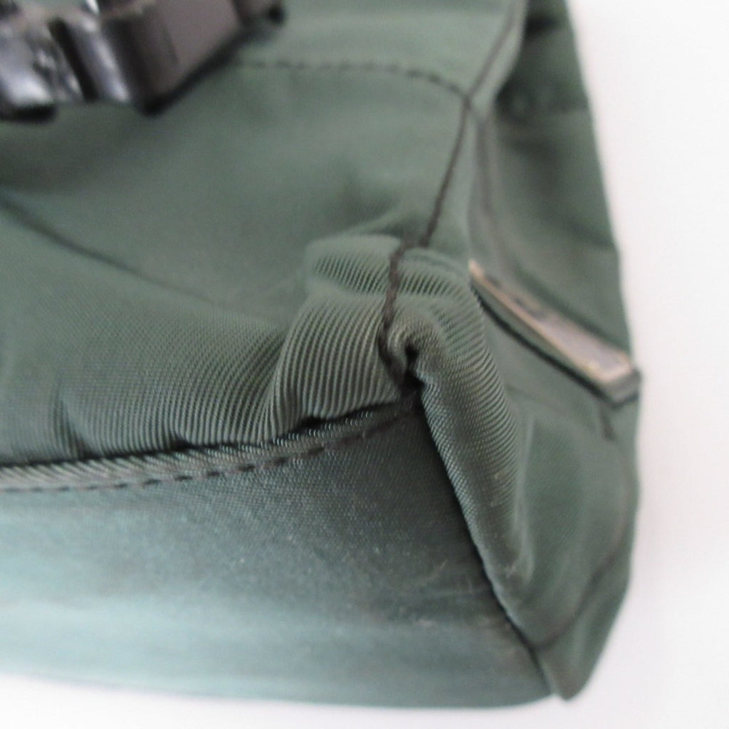 Prada Green Quilting Shoulder Bag (Pre-Owned)