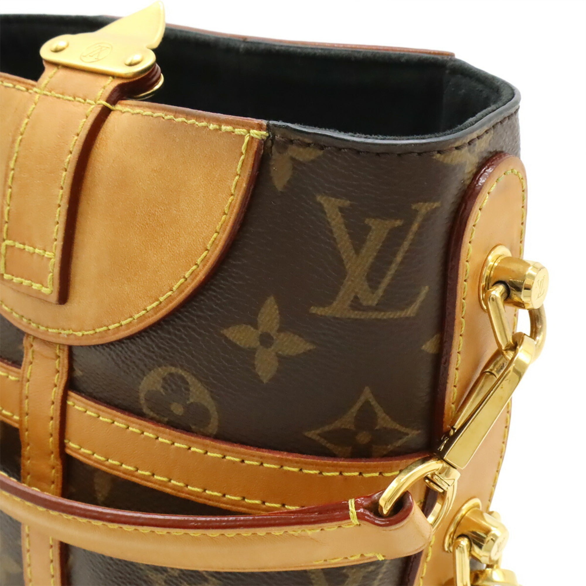 Louis Vuitton Brown Monogram Monogram Handbag Shoulder Bag (Pre-Owned)