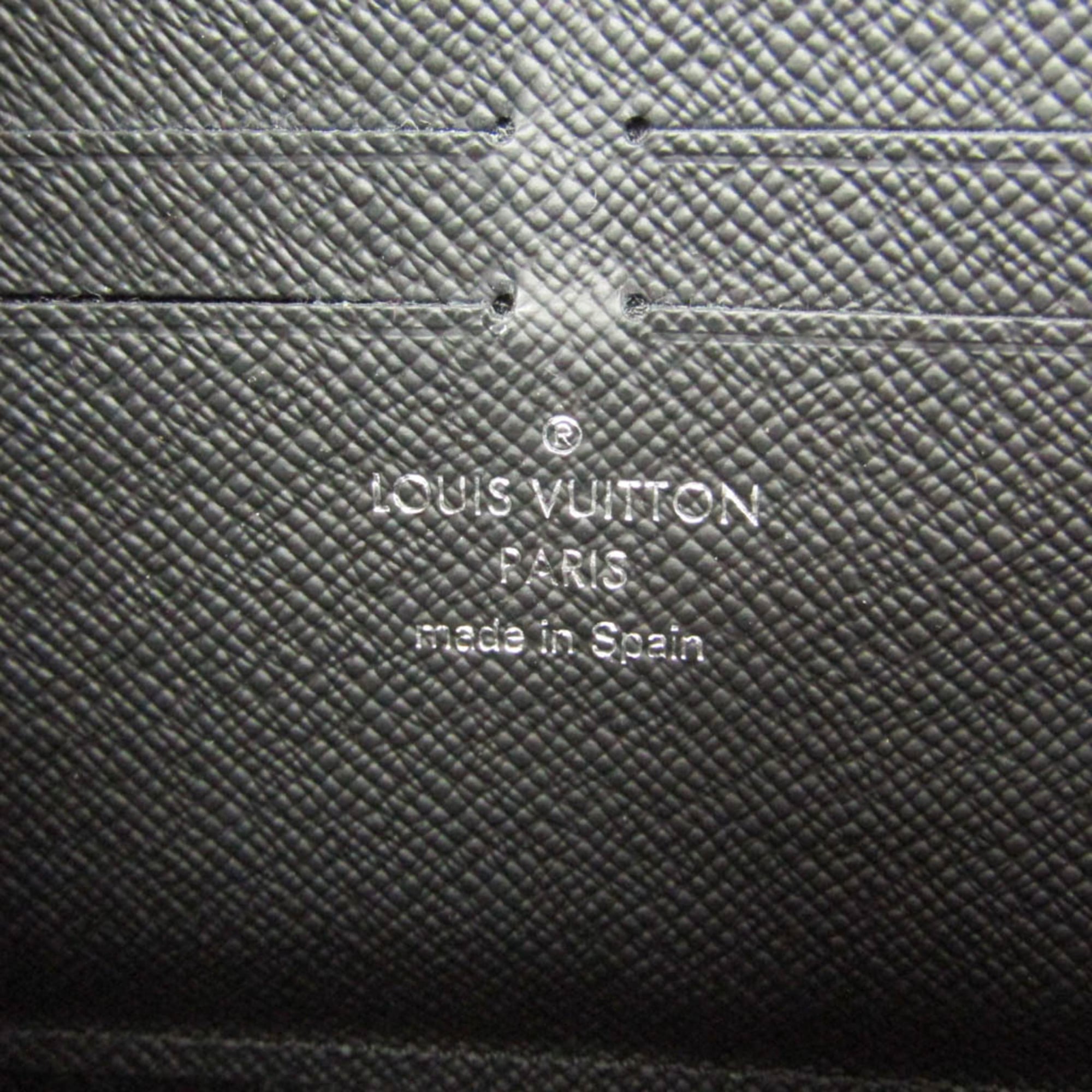 Louis Vuitton Damier Graphite Black Damier Graphite Long Wallet (Bi-Fold) (Pre-Owned)