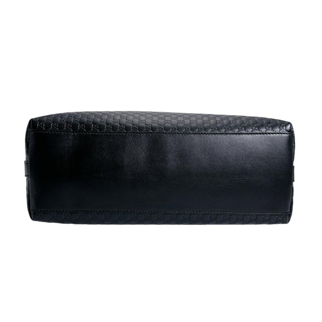 Gucci Black Leather Shoulder Bag (Pre-Owned)