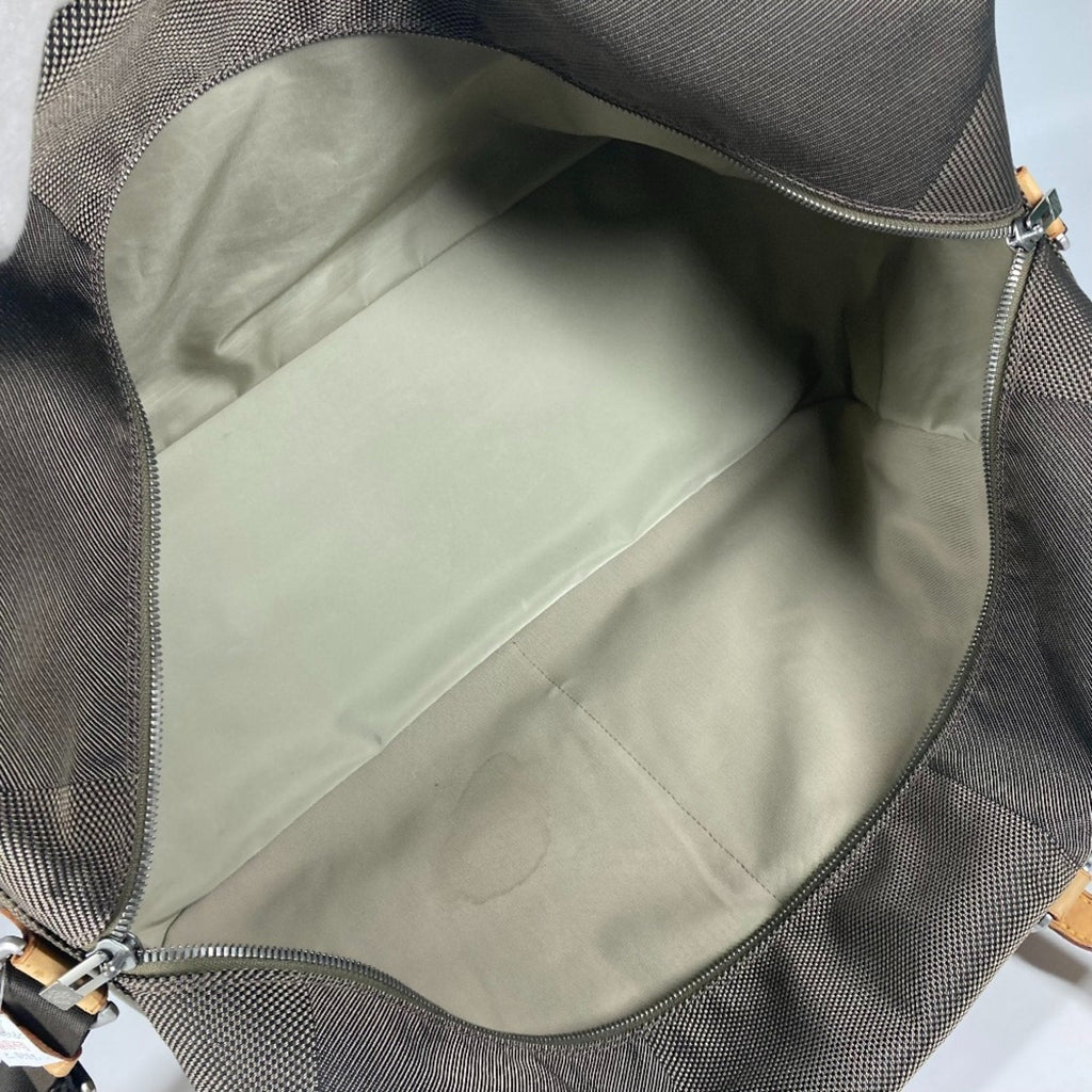 Louis Vuitton Khaki Canvas Boston Bag (Pre-Owned)