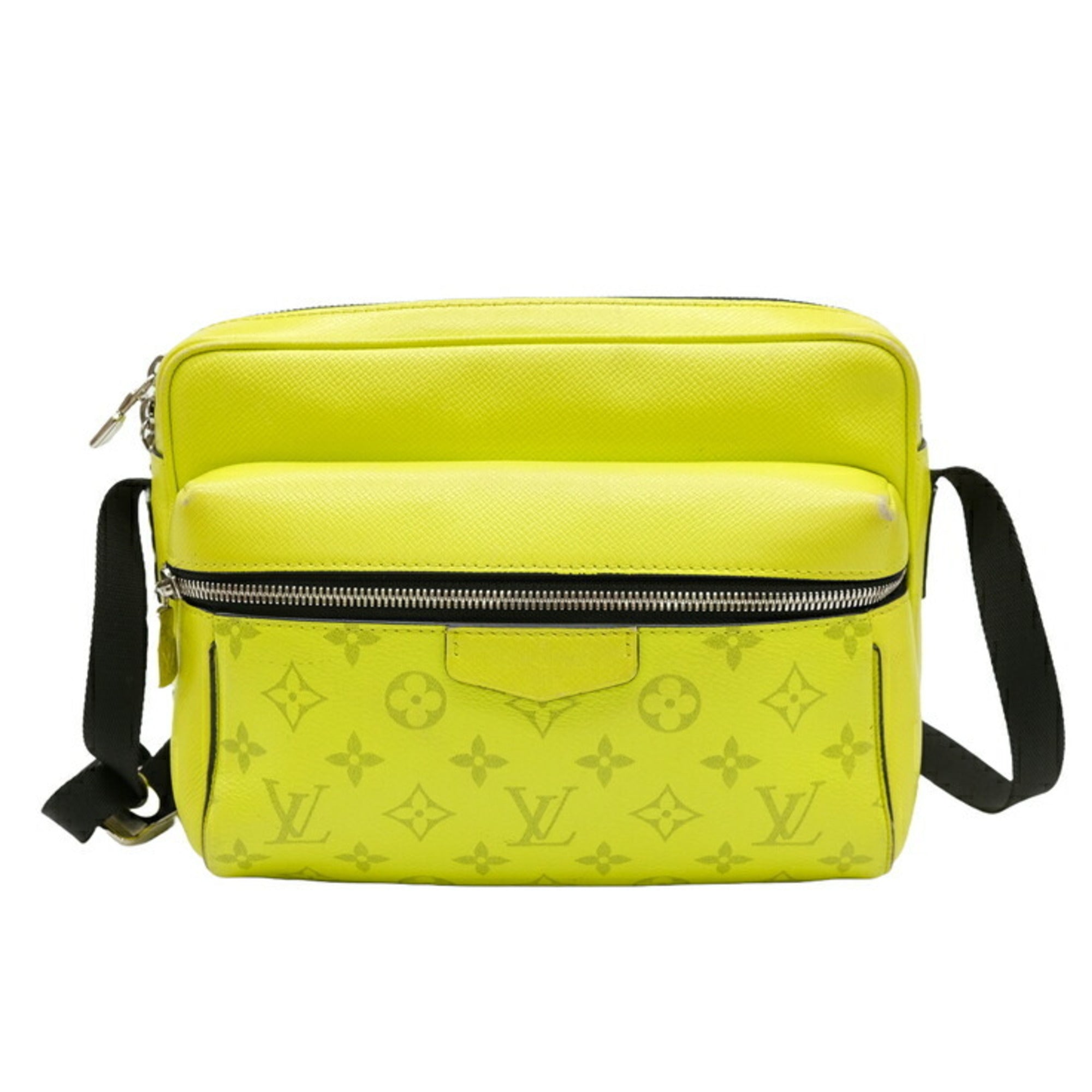 Louis Vuitton Yellow Taigarama Monogram Sling Bag (Pre-Owned)