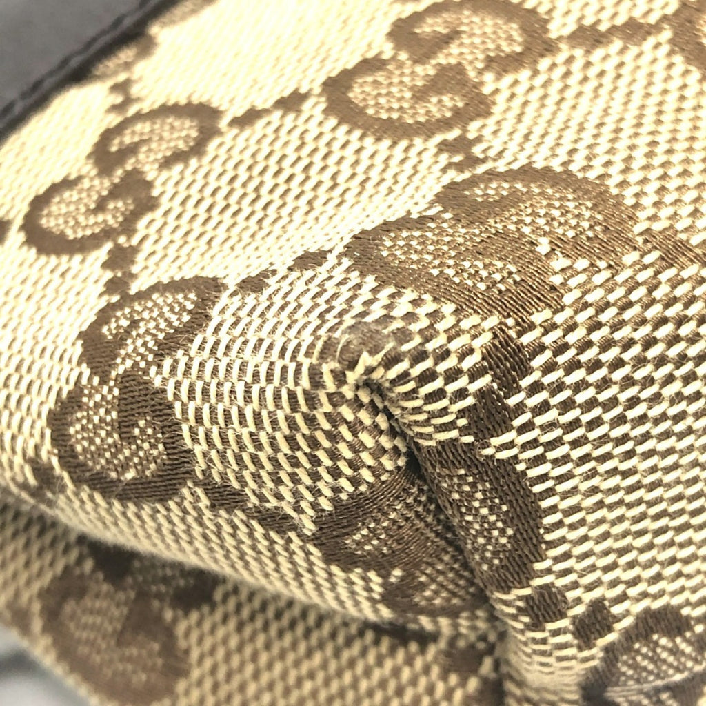 Gucci Beige Brown Gg Canvas Fanny Pack (Pre-Owned)