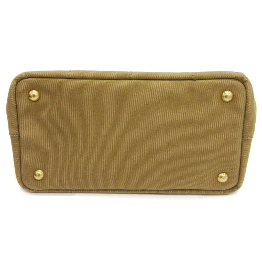 Prada Canvas Handbag Shoulder Bag (Pre-Owned)